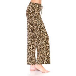 NWT Light Leopard Print Ultra- Soft All Day Lounge Pants